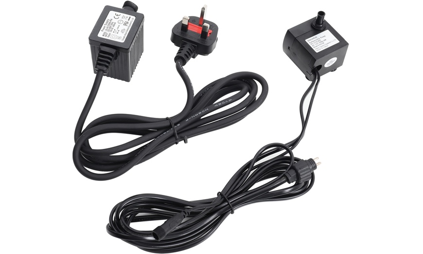 Image 22: Outdoor Multi-Tier Ceramic LED Fountain Water Feature