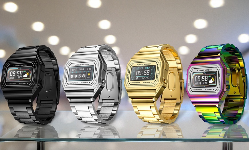 Image 1: Montre intelligente I6 IP68 avec écran 2,4 cm, GPS et podomètre