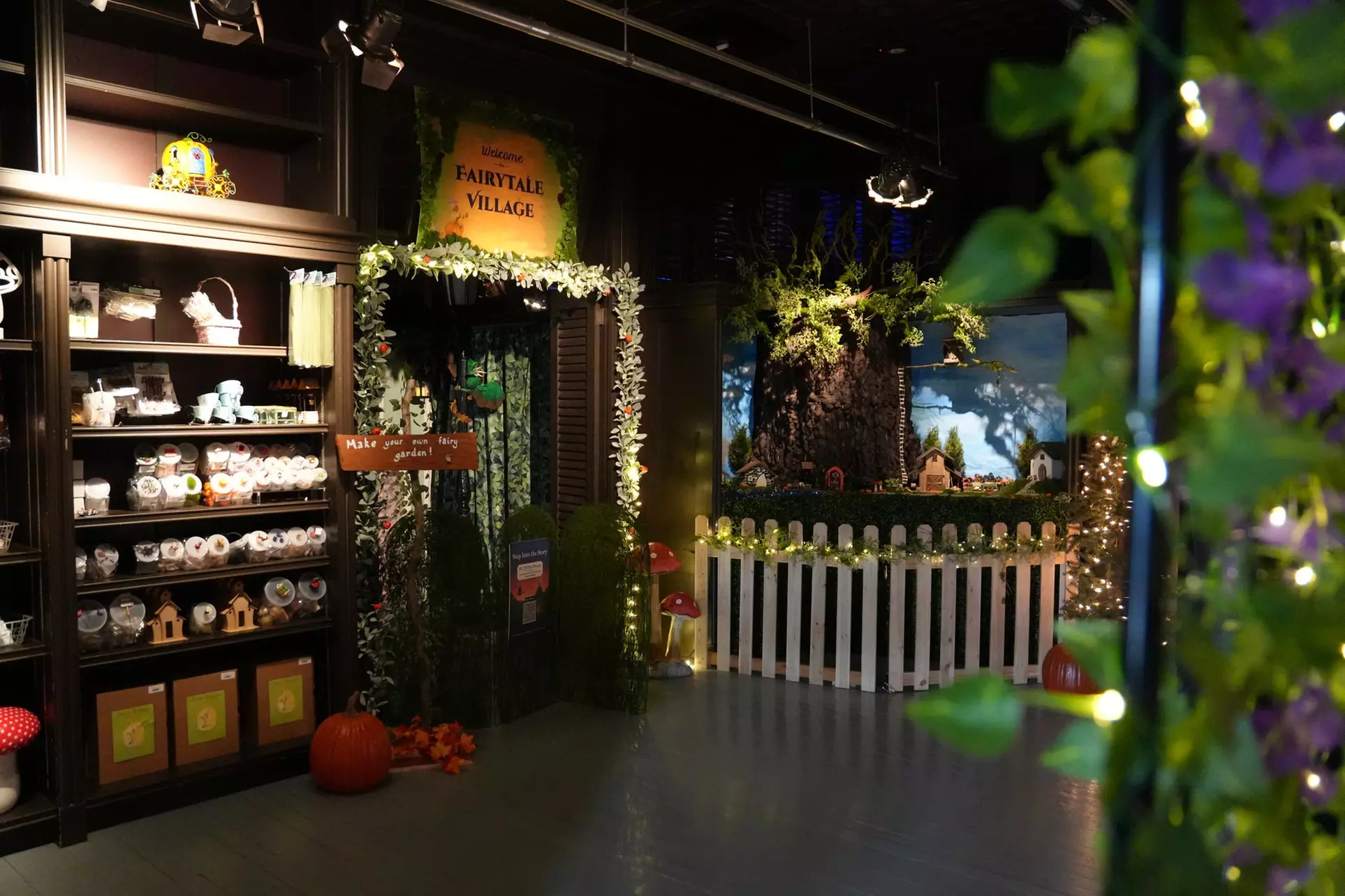 Immersive Holiday Stroll: FairyTale Village Experience