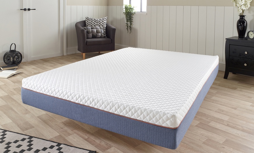Image 3: 8'' Cool Touch 9 Zone Memory Foam Mattress