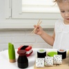 Image 1: Kids Pretend Play Wooden Sushi Toy Kit