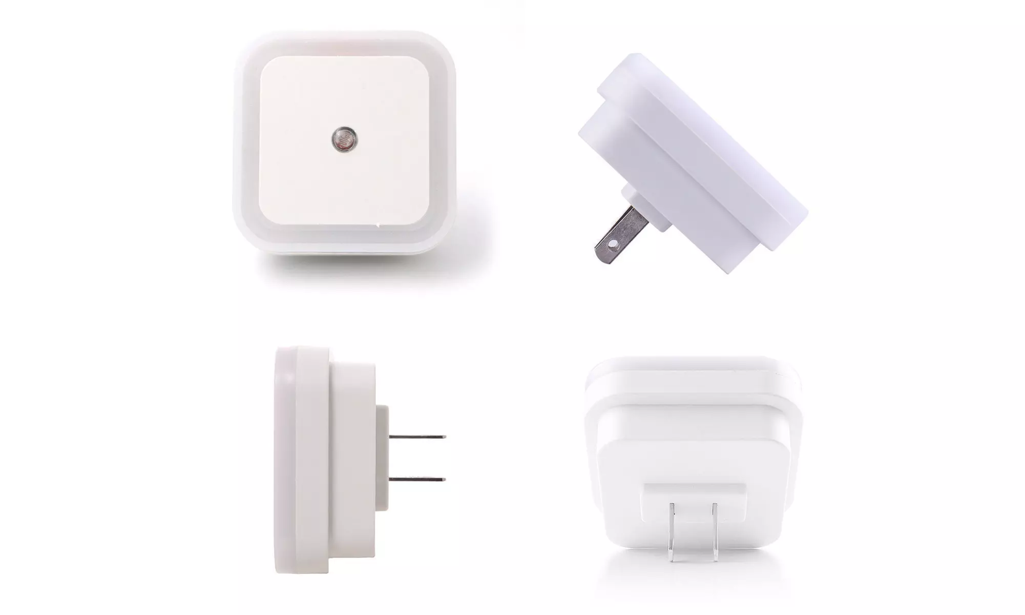 4-8 PCS Auto LED Light Induction Sensor Control Bedside Night Light In Wall Lamp
