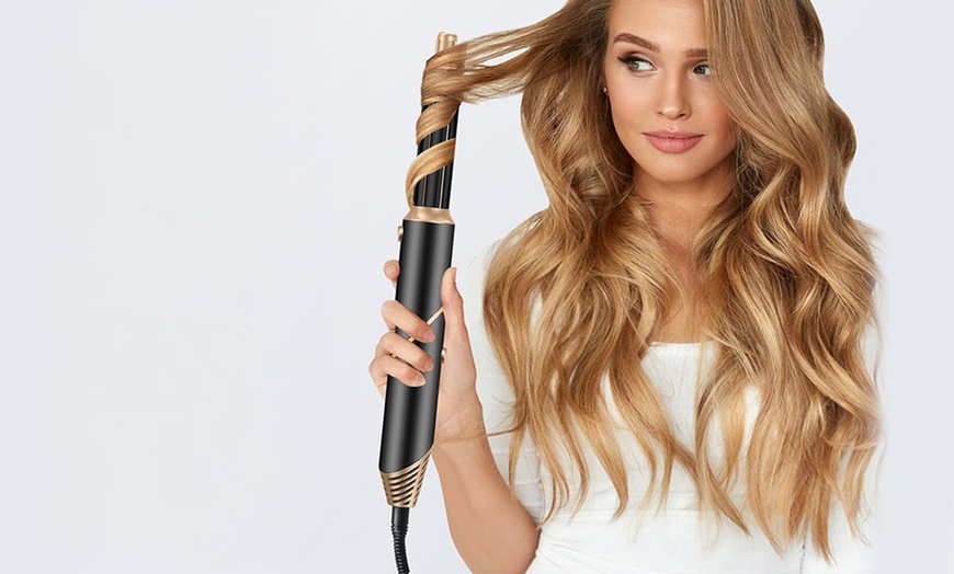 Image 3: Secador de cabello multifunción con 6 cabezales