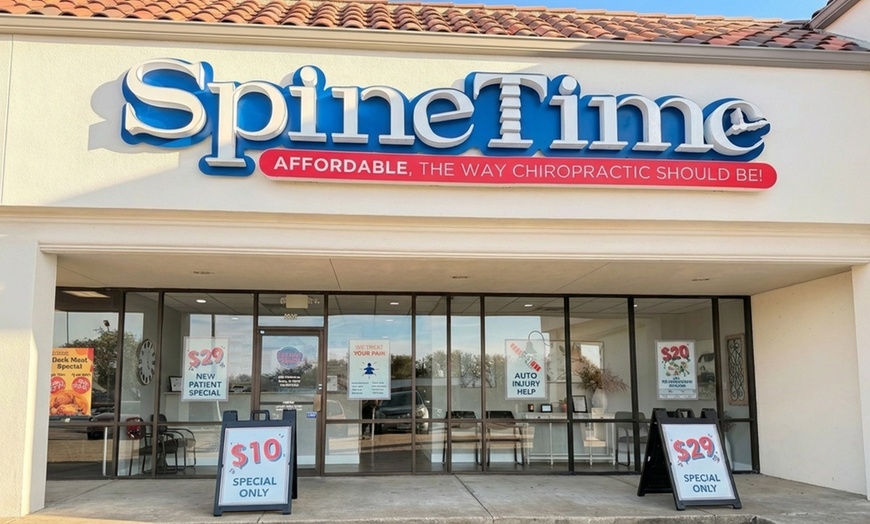 Image 8: Chiropractic Exam, Adjustment, and Therapy Sessions