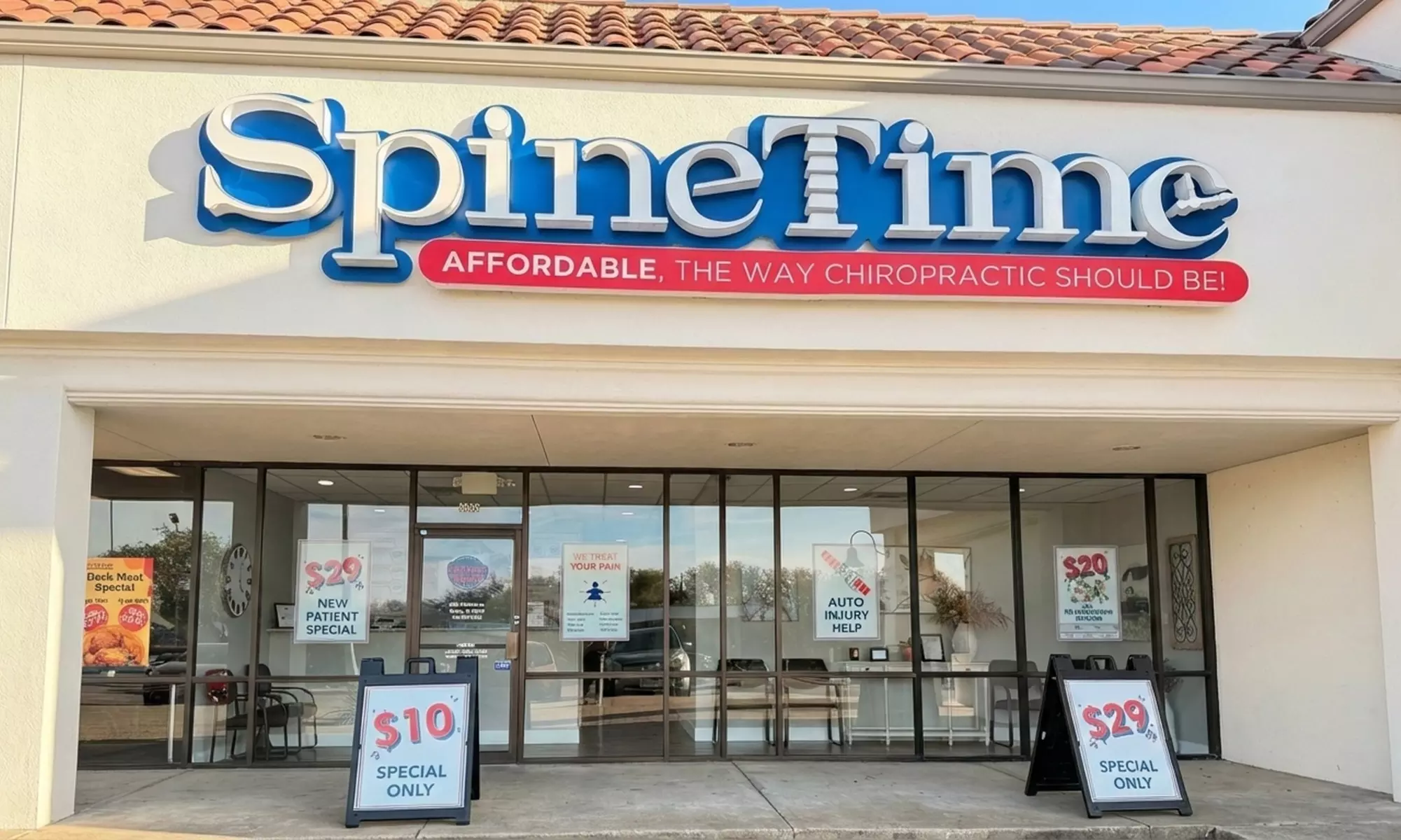 Chiropractic Exam, Adjustment, and Therapy Sessions