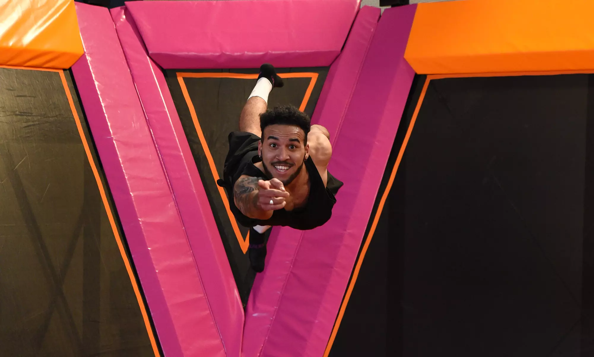 Session de trampoline et Funclimb avec Exalto