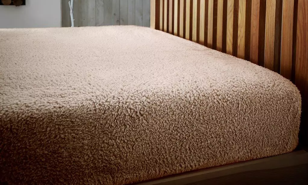 Teddy Fleece Thermal Fitted Sheet