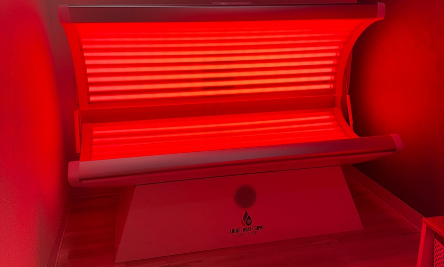 Image 2: Cryotherapy, Red Light, IR Sauna & Recovery Therapy Sessions or Passes