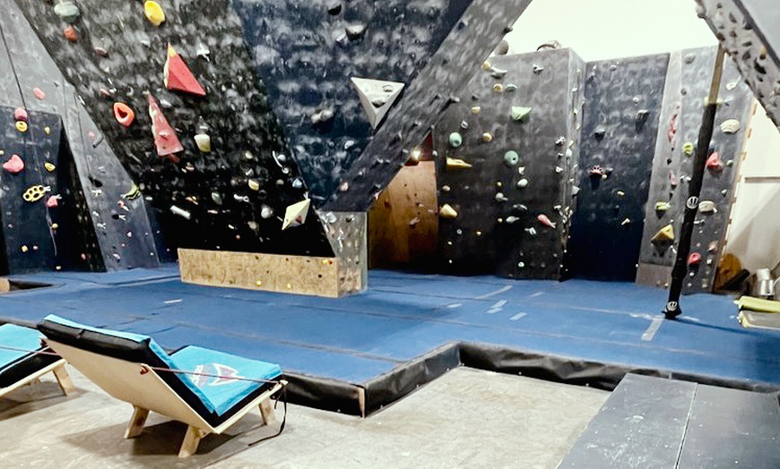 Image 3: Indoor Climbing Day Pass + Gear Rental for 2, 3, 4, 5 or 6 