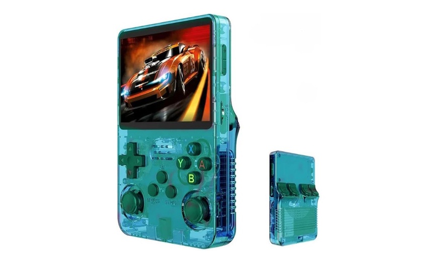 Image 3: 1x oder 2x Retro-Handheld-Videospielkonsole