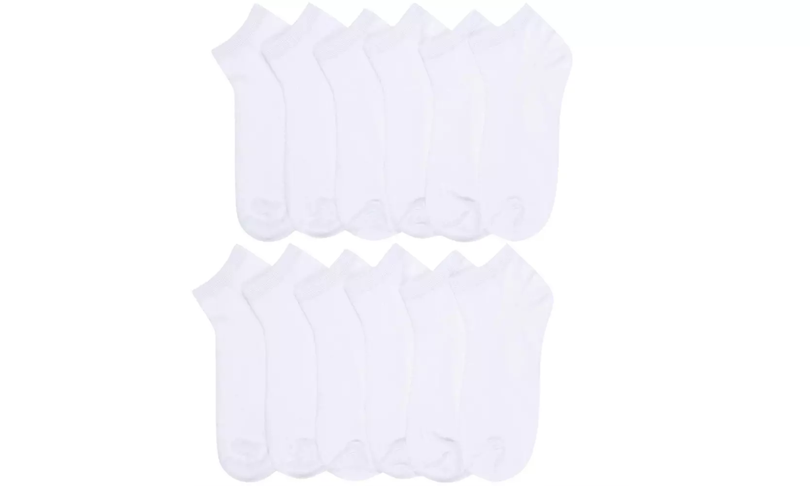 (12 Pack) Women's Classic Low Cut Socks