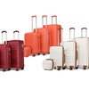Image 1: KONO Individual or 4 piece Set of Suitcases Hard Shell Luggage