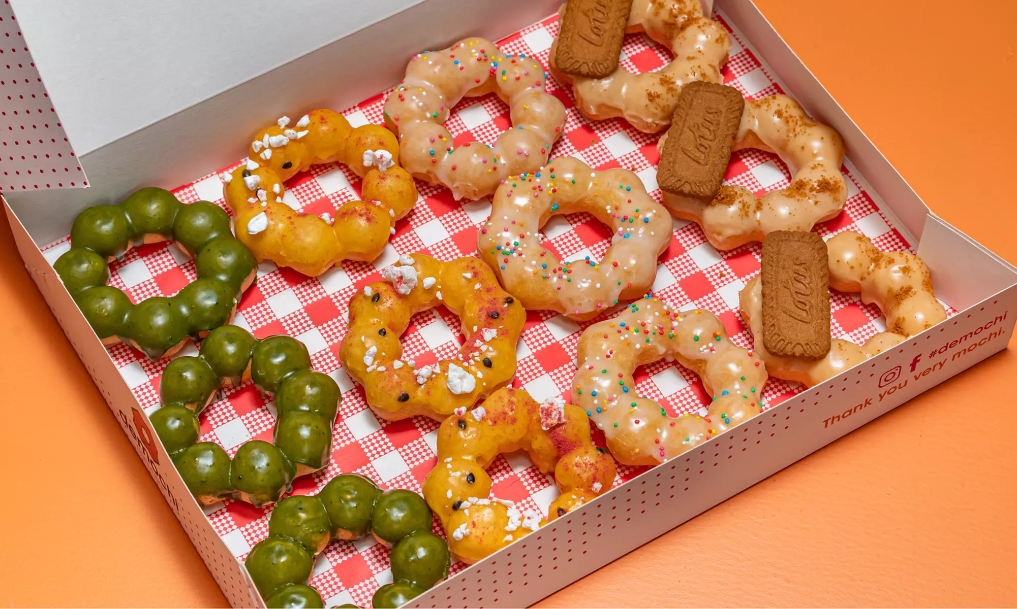 Enjoy a Signature Drink or Light & Chewy Japanese Mochi Donuts!