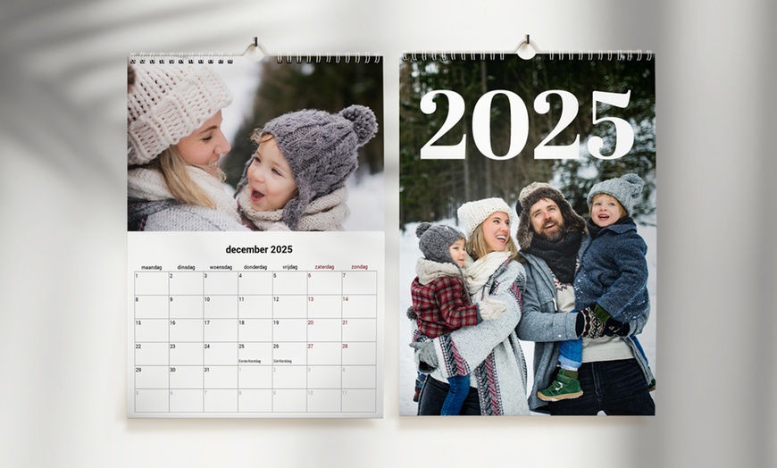 Image 3: Personaliseer een portret muurkalender