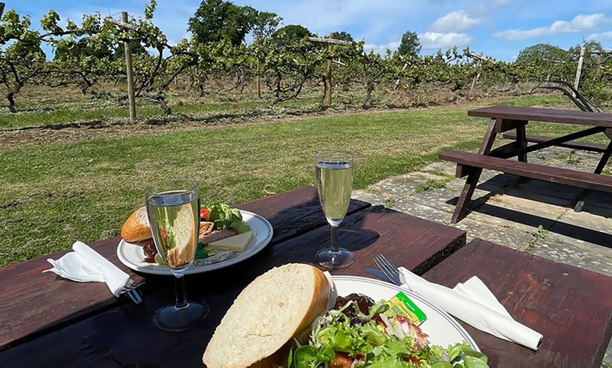 Image 4: Mid Summer Vineyard Tour, Wine Tasting and Ploughman's Meal