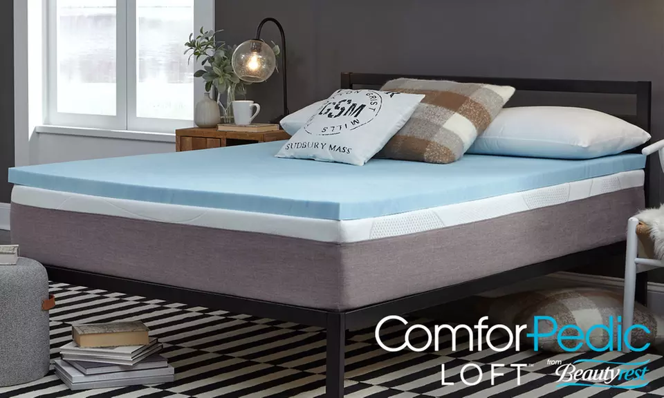ComforPedic Loft from Beautyrest Customized Comfort Memory Foam Topper - Firm Rating - Primary Image