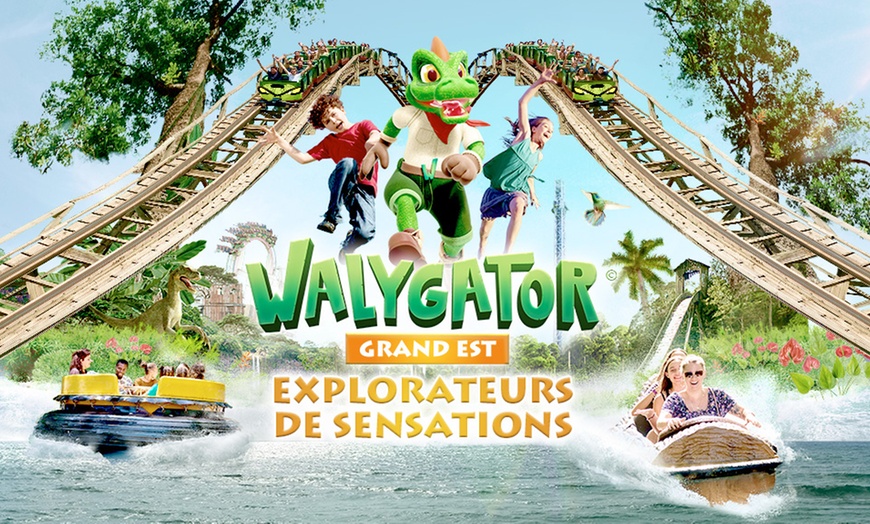 Image 1: 1 entrée adulte ou enfant au parc Walygator Grand-Est 