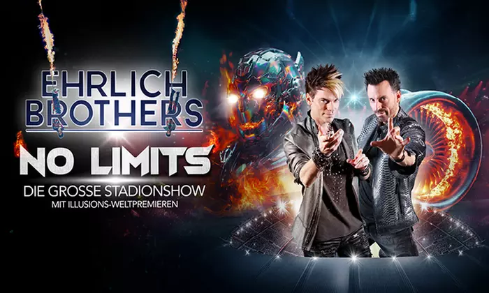 Ticket für EHRLICH BROTHERS - NO LIMITS am 13.06.26 in Frankfurt