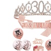 Image 4: 10-Pieces Birthday Decoration Set