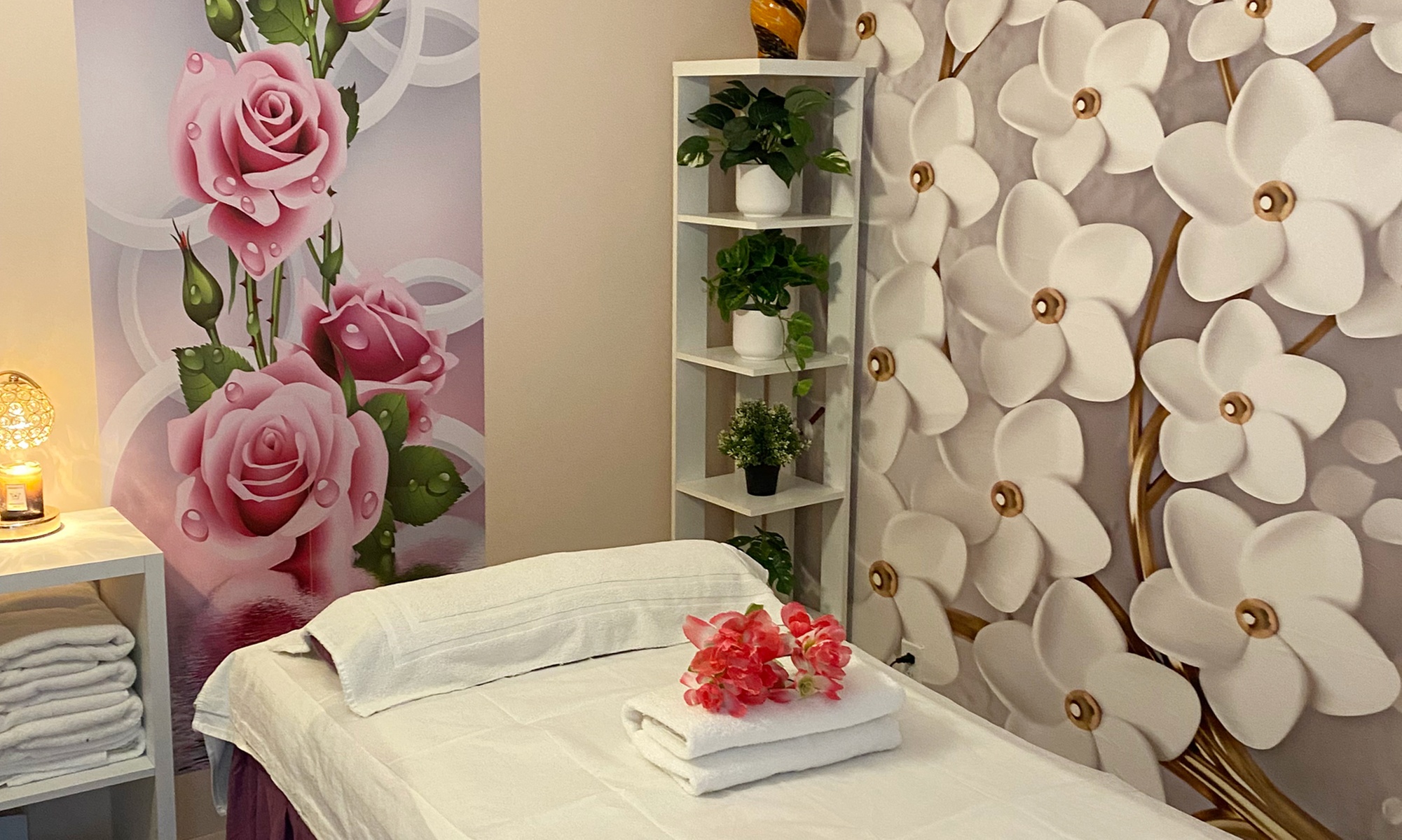 60 Min Deep Tissue Massage w/ Hot Stones for One and for Couples