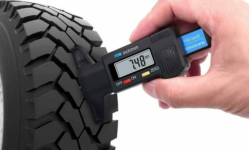 Image 3: One, Two or Three Digital Tyre Tread Depth Gauges