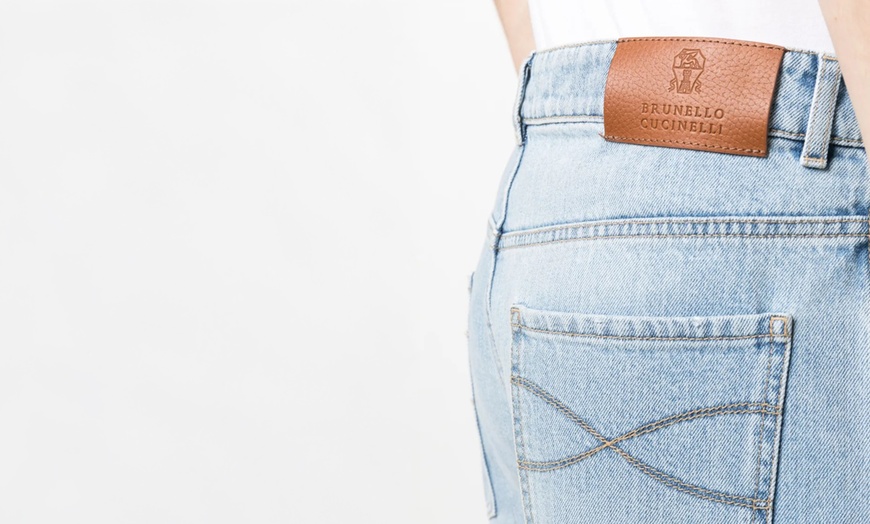 Image 21: Brunello Cucinelli Designer Men's Shorts, Jeans and Pants Available