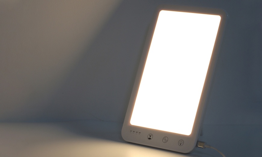 Image 3: Compact SAD Light Lamp with Adjustable Features