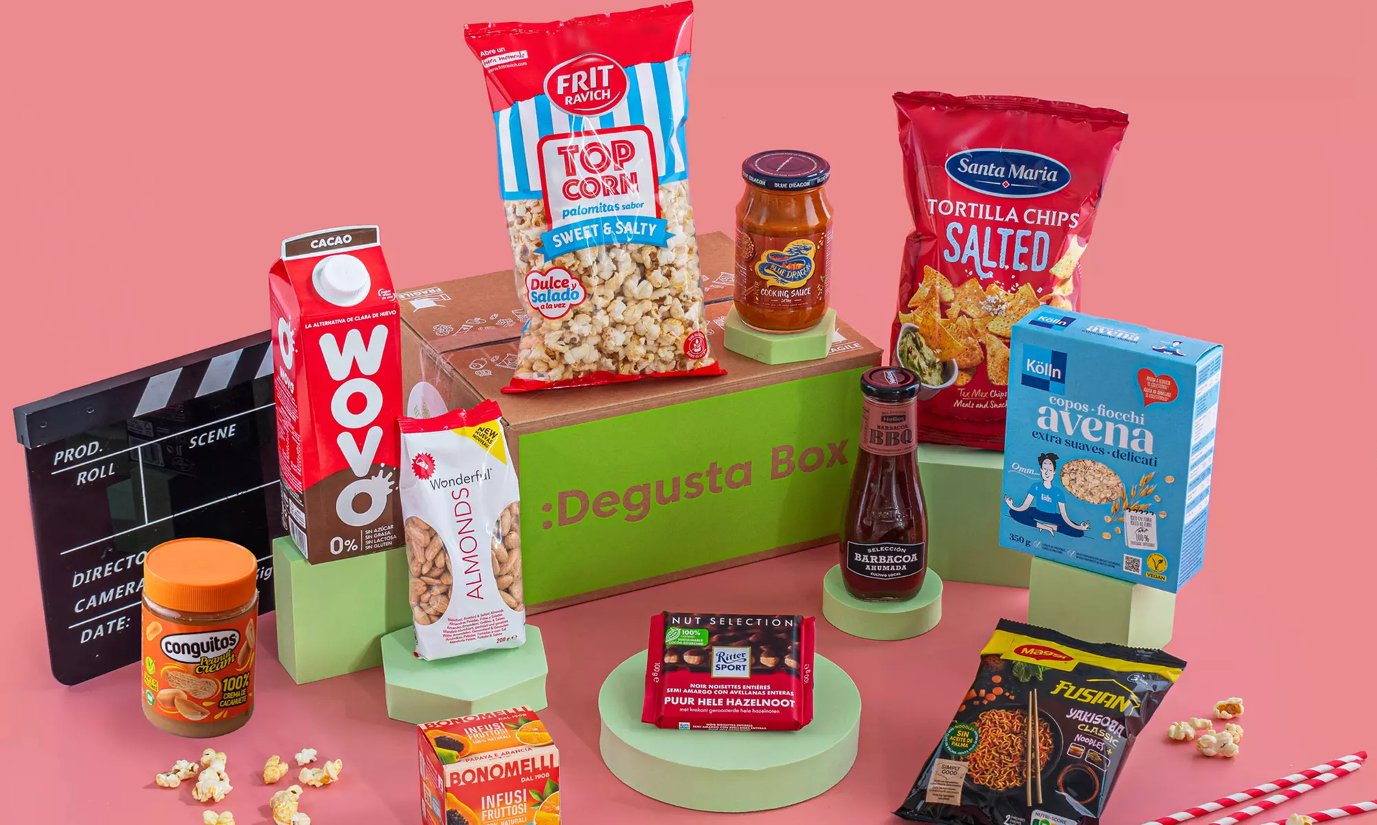 Suscríbete a una caja de sorpresas al mes con Degustabox