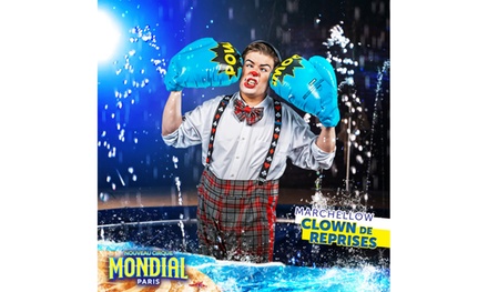 1 place pour le Cirque Mondial à Paris en loges : 23 novembre 2025 / 14h - Cirque Mondial, Pelouse de Reuilly à Paris 12ᵉ