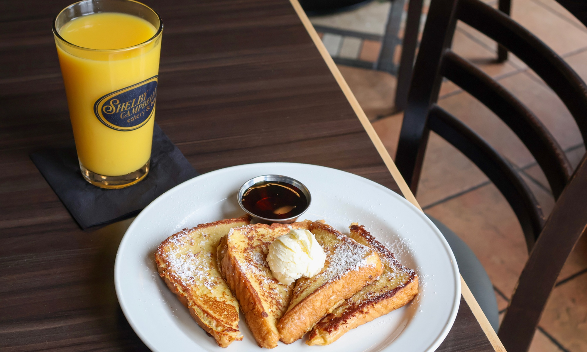 Breakfast for Four Including Choice of Entree & Non-Alcoholic Beverage