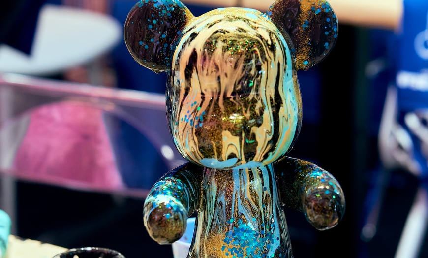 Image 3: Paint Your Own Vinyl Take-Home Bear: An Art Experience for All Ages