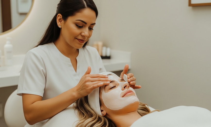 Image 1: Limpieza facial profunda de 8 pasos y tratamientos adicionales para 1