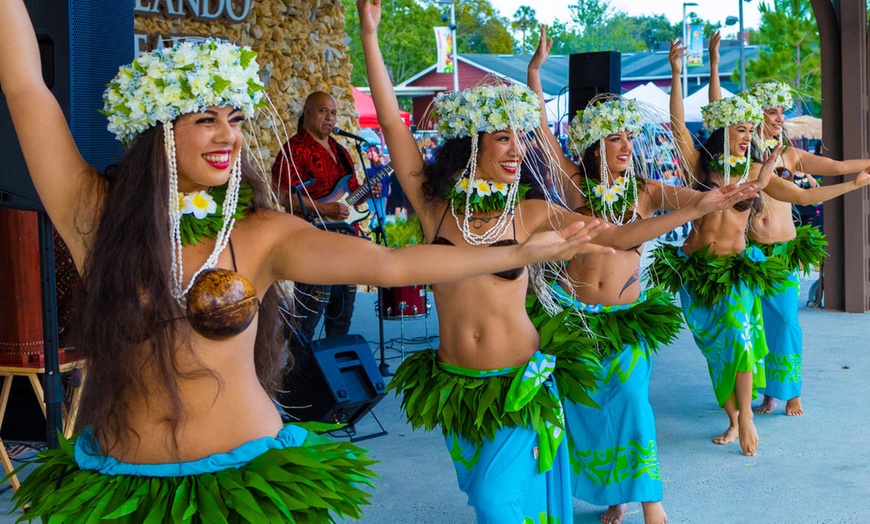 Image 6: Escape to Paradise with Adult and Child Luau Tickets!