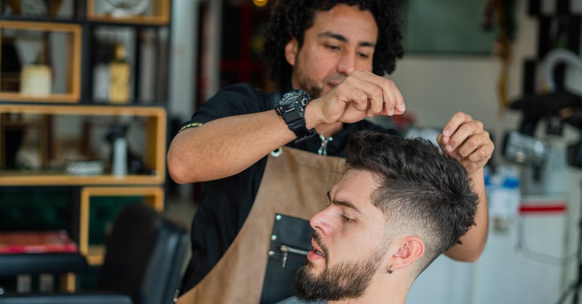 Men’s Haircut & Shave, With Facial Or Reflexology Options Men’s Haircut & Shave, With Facial Or Reflexology Options