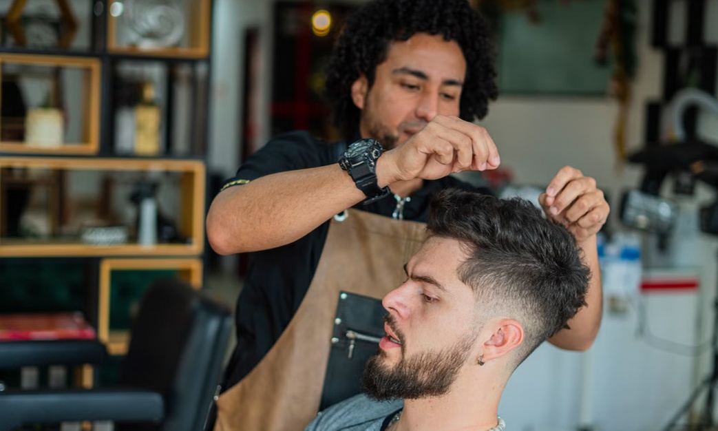 Men’s Haircut & Shave, with Facial or Reflexology Options