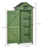 Image 9: Utility Outdoor Small Wooden Shed in choice of colours