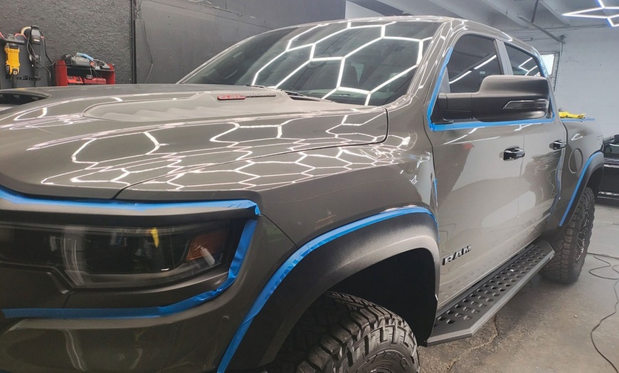 Image 5: Nano-Carbon or Ceramic Tint for Small, Medium, or Large Vehicle