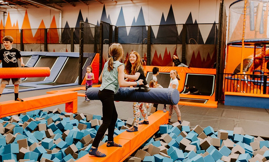 Image 3: Jump Passes w/ 12 Gravity Defying Attractions in Charleston
