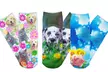 Pack de 3 ou 6 paires de chaussettes imprimées - Second Medium