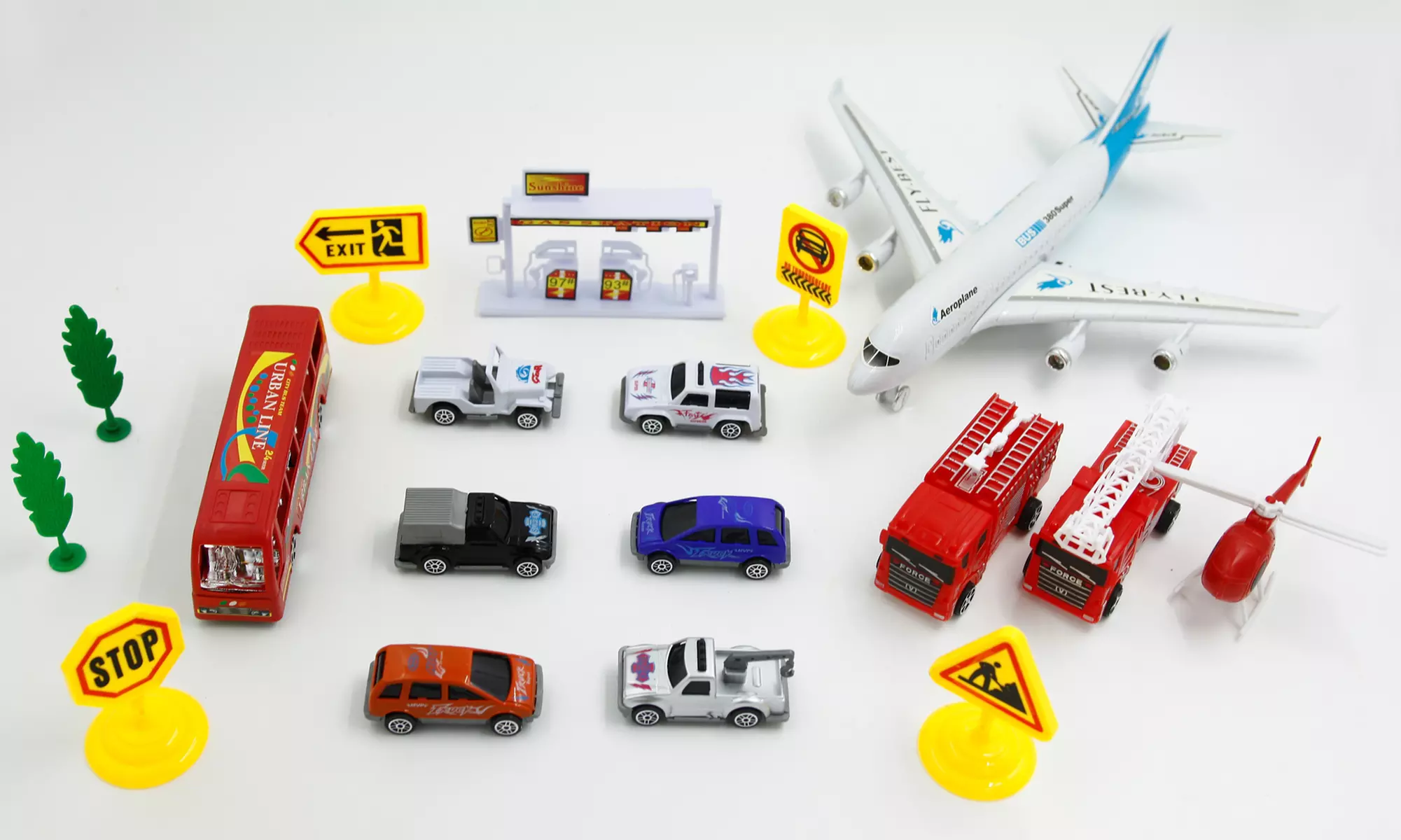 Coffret aéroport avec miniatures - Primary Image