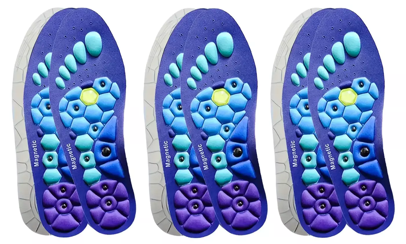 1, 2 o 3 coppie di solette massaggianti magnetiche