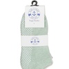 Image 11: 12 Pairs Womens Non Slip No-Skid Socks with Grips, 97% Cotton, Grippy Ankle Sock