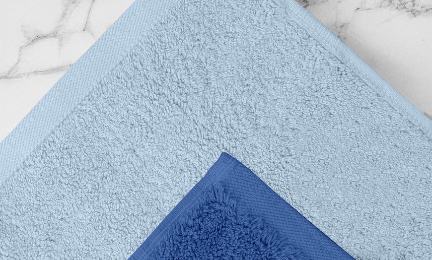 Image 7: 6er-Set Baumwoll-Handtücher mit hoher Saugfähigkeit