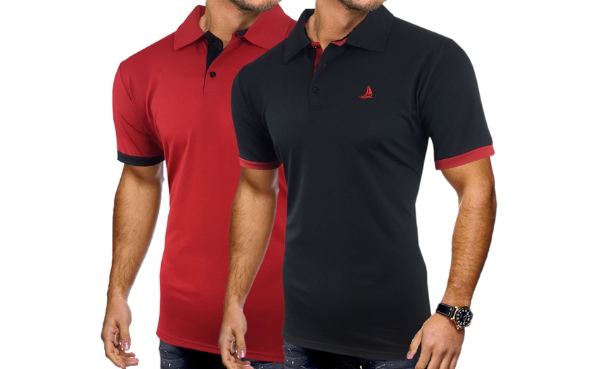 Image 6: Lot de 2 polos SS Finley, Blu apparel