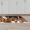 Image 16: Antislip keukentapijt met kerstpatroon