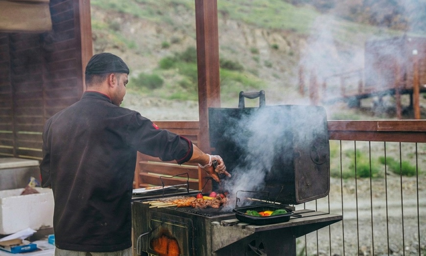 Image 5: Overnight Mountain Camping w/ BBQ, Charcoal & Fire Gel, Zipline,& More