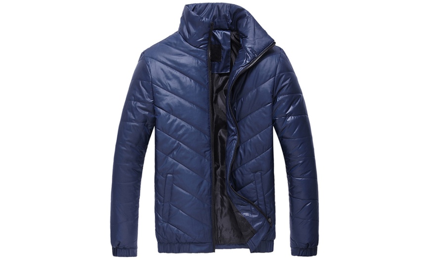 Image 4: Men's Padded Winter Jacket