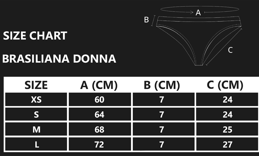 Image 33: Lot de 6 culottes coupe brésilienne Pyrex