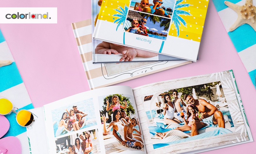 Image 2: One, Two, or Three Photobook A5 hardcover from Colorland