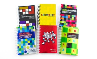 The Ultimate Crossword Collection with 6 Spiral Puzzle Books